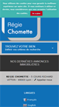 Mobile Screenshot of chomette-immobilier.fr