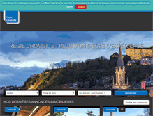 Tablet Screenshot of chomette-immobilier.fr